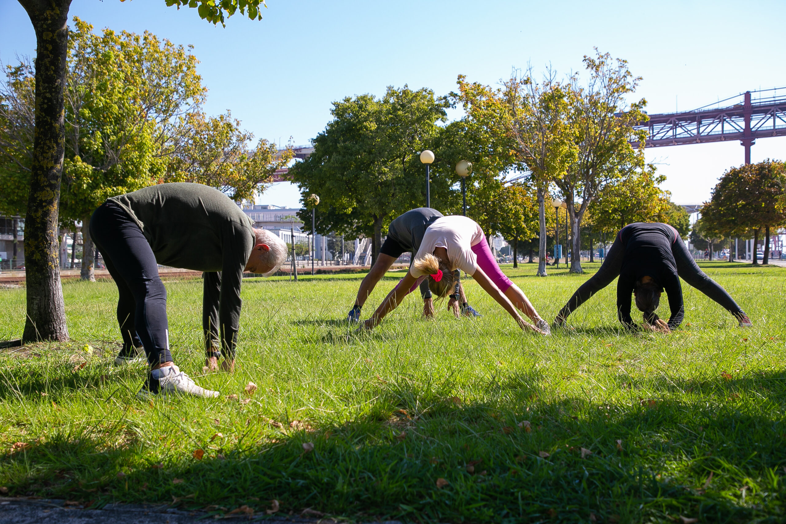 Senioren beim Sport